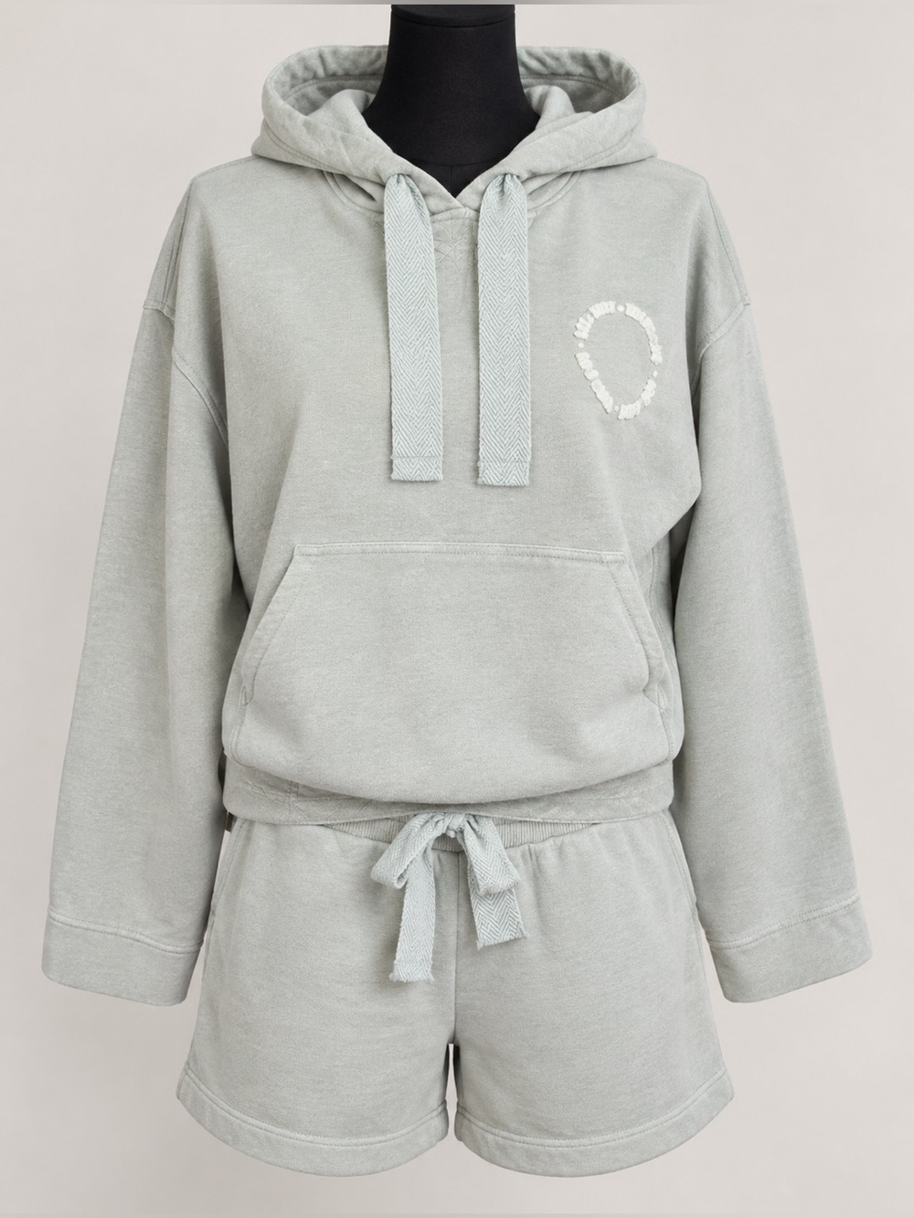 LOFT - Lou & Grey - NWOT - Do Not Disturb Circle Logo Set - Light Sage Green - L